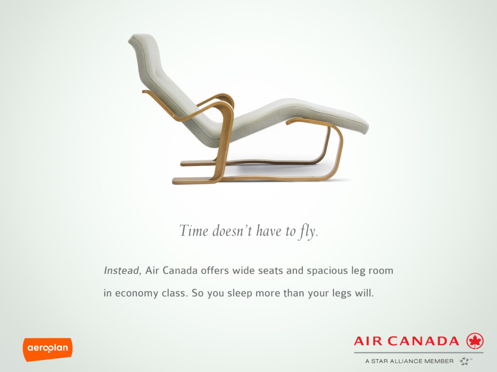 Air Canada Time Doesn t Have To Fly ZCOOL