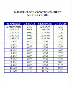 FREE 35 Time Chart Samples In PDF MS Word