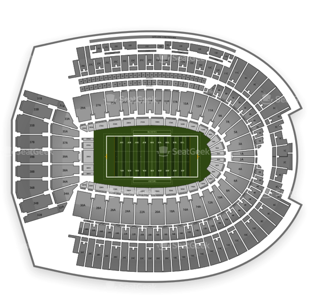 Osu Stadium Seating Chart