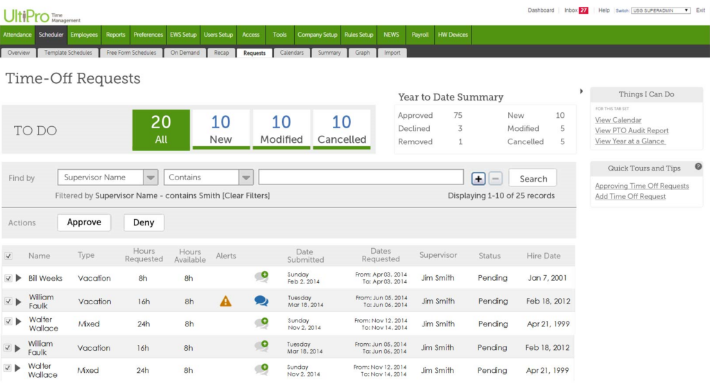 UltiPro Time And Attendance Review 2019 Pricing Features Shortcomings